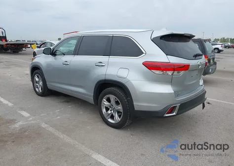 2017 Toyota Highlander Limited from USA, damaged, VIN 5TDDZRFHXHS393913
